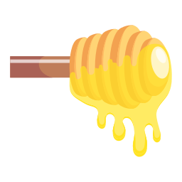 Honey dipper icon