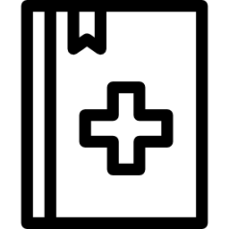 podręcznik medyczny ikona