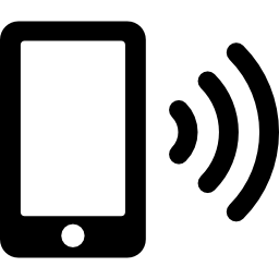 wi-fi en el teléfono icono