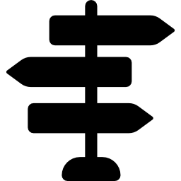 Signpost icon