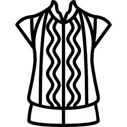 blouse van chiffon icoon