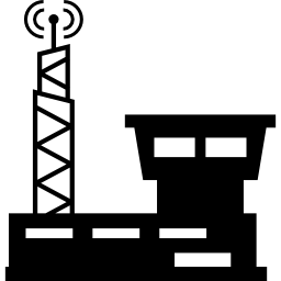 estación de radio icono