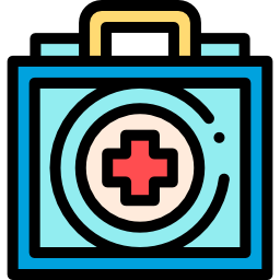 First aid kit icon