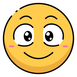 glimlach-emoticon icoon