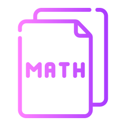 Math book icon