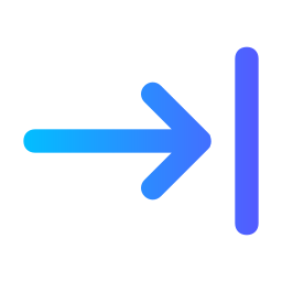 Arrow to the right icon