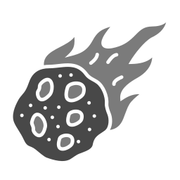 meteorito Ícone