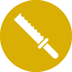 Нож для хлеба иконка