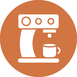 Coffee machine icon