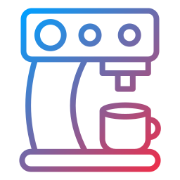 Coffee machine icon