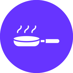 Frying pan icon