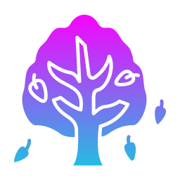 jesienne drzewo ikona