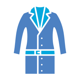 Long coat icon