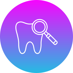 Dental checkup icon