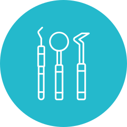 Dentist tools icon