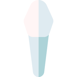 Primary canine tooth icon