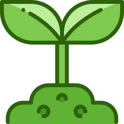 Árbol joven icono
