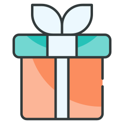 Gift box icon