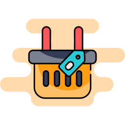 Shopping basket icon