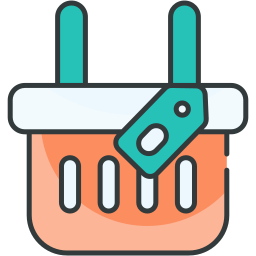 Shopping basket icon