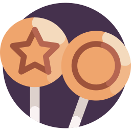 Dalgona candy icon