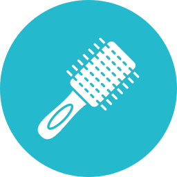 Hair brush icon