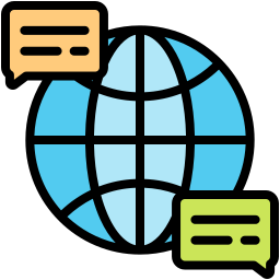 글로벌 커뮤니케이션 icon