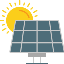 Solar panel icon