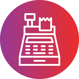 Cash register icon