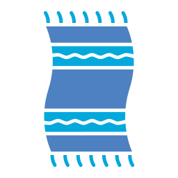 Пляжное полотенце иконка