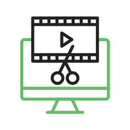 Video editing icon