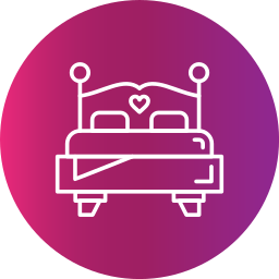 Double bed icon