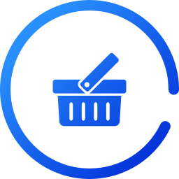 Shopping basket icon