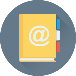 Address book icon