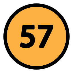 Fifty seven icon