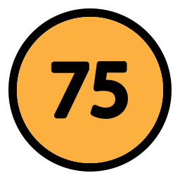 75 Ícone