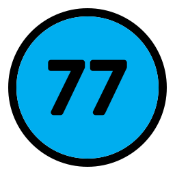 77 Ícone