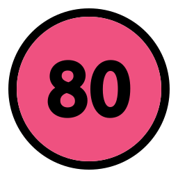80 icona