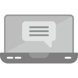 Online chat icon