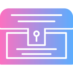 coffre au trésor Icône