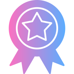 Reward badges icon
