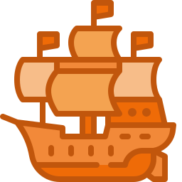 Корабль Мэйфлауэр иконка