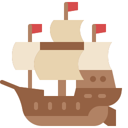 statek mayflowera ikona