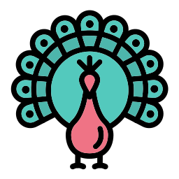 Peacock icon