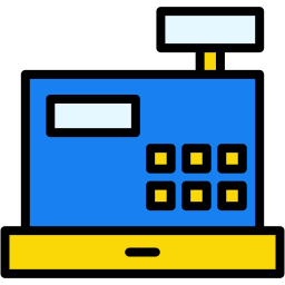 registratore di cassa icona