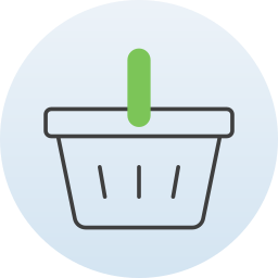 Shopping basket icon