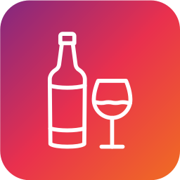 Wine bottle icon