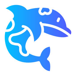 Killer whale icon