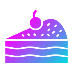 Cake piece icon