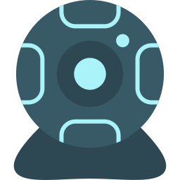 cámara web icono